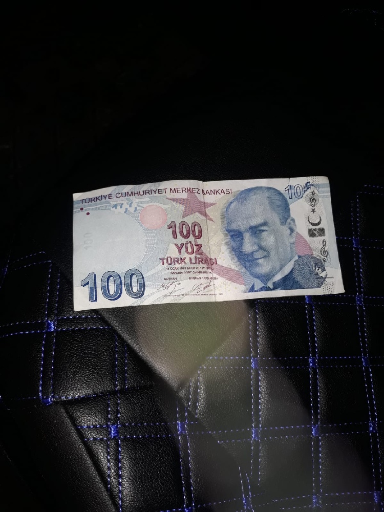 Paralar Trkiye Satlk 100tl hatal basm