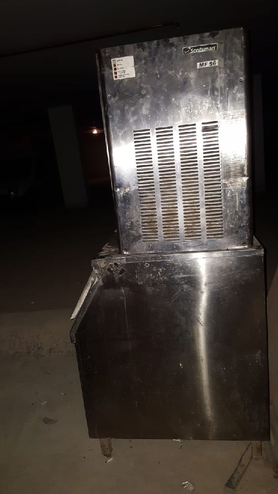 Buz Makinalar Hazneli buz makinesi Satlk Angel Refrigeration Scotsman Flake Ice Machine (M