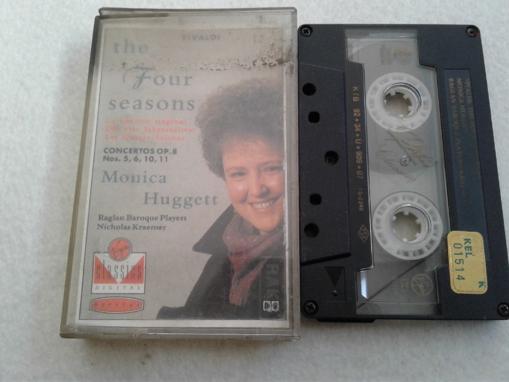 Klasik Mzik Kaset Satlk Monica Huggett/Vivaldi The Four Season