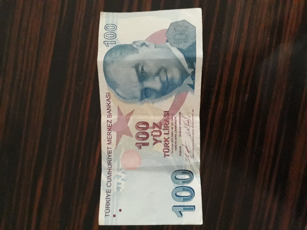 Paralar Trkiye Satlk Yanl baslm para
