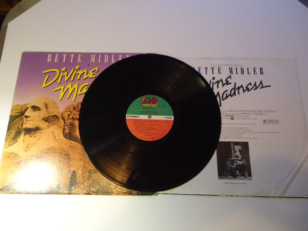 Pop Mzik (Yabanc) Plak Satlk Bette Midler - Divine Madness Albm Lp Orjinal