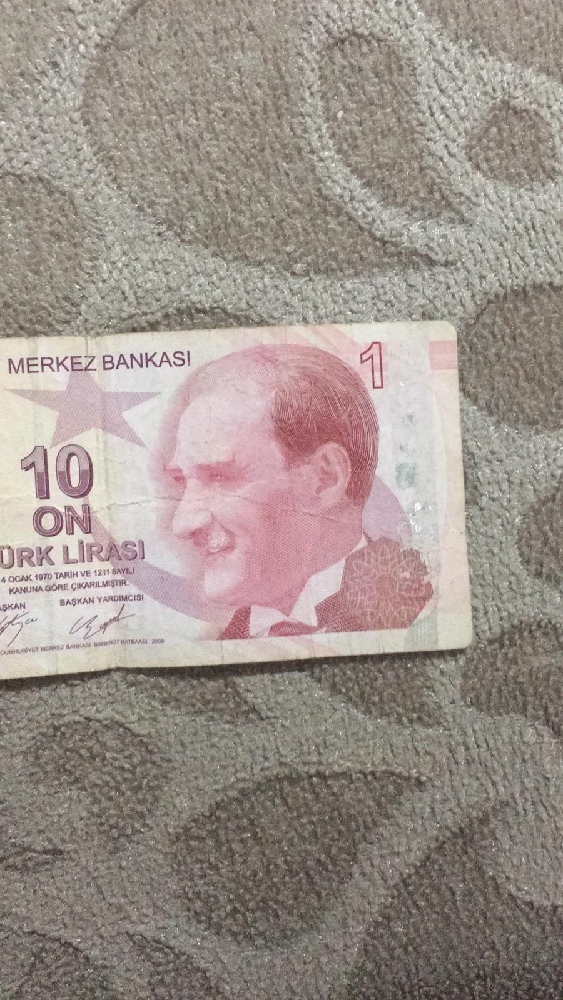 Paralar Trkiye Hatal Basm 10TL Satlk Ciddi Alclar Yazsn Pazarlk Olur