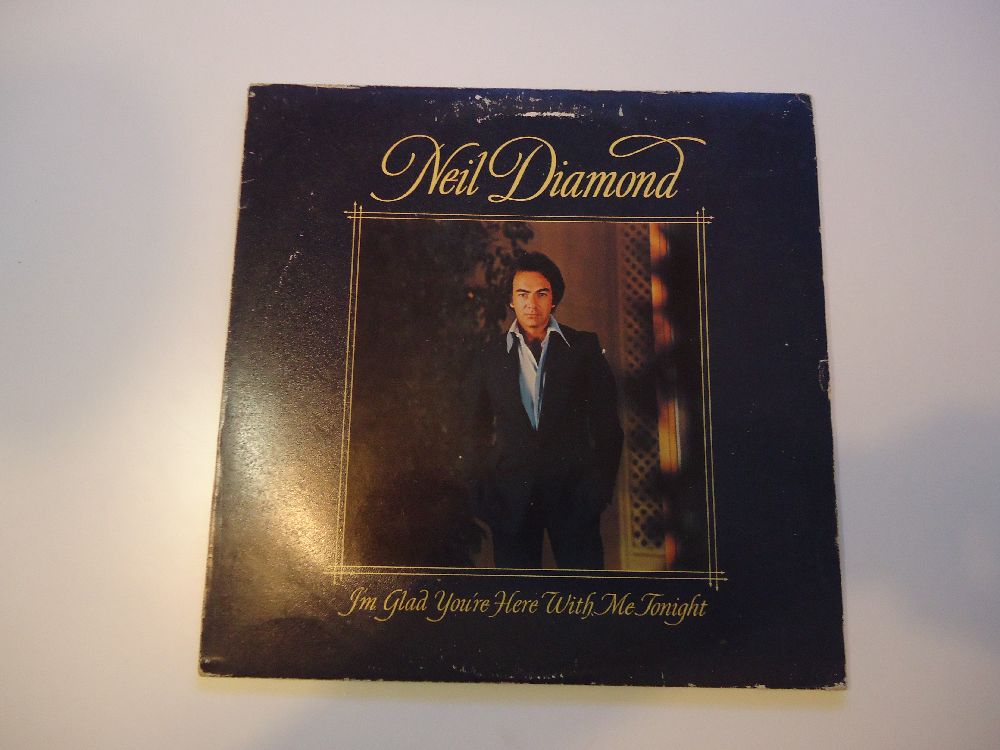 Pop Mzik (Yabanc) Plak Satlk Neil Diamond  I'm Glad You're Here With Me Tonight