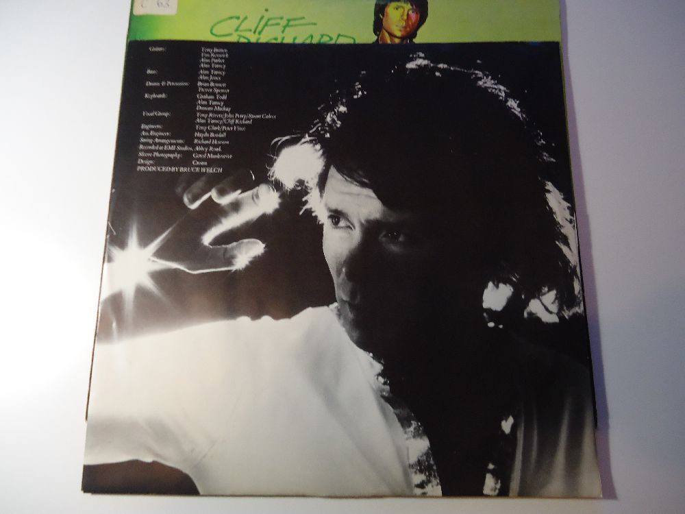 Pop Mzik (Yabanc) Plak Satlk Cliff Richard - Green Lights Orjinal Lp Temiz