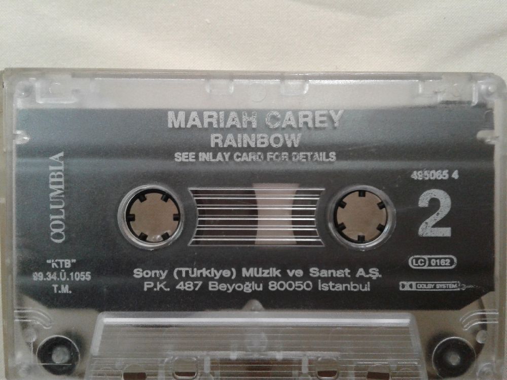 Pop Mzik (Yabanc) Kaset Satlk Mariah Carey-Rainbow