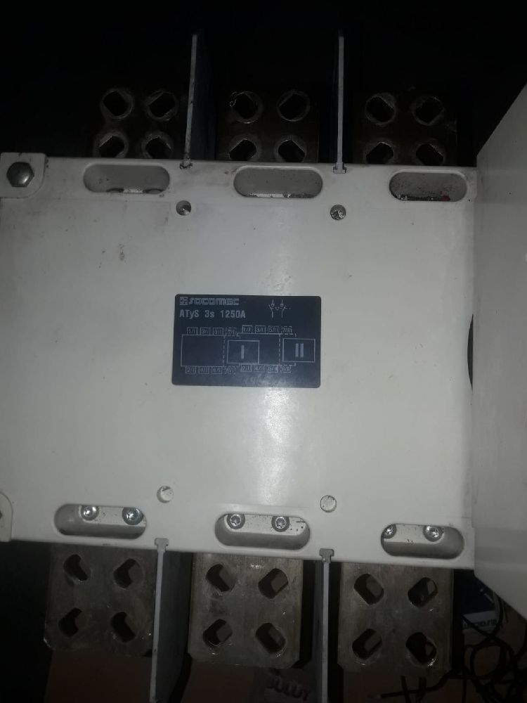 Dier Elektrik Malzemeleri Socomec Kontaktor Satlk Atys-3S 1250A
