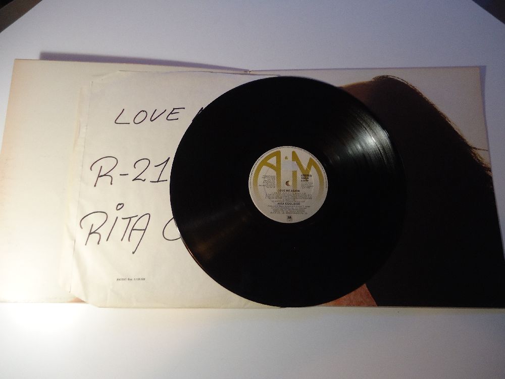 Pop Mzik (Yabanc) Plak Satlk Rita Coolidge - Love me Again Lp Temiz