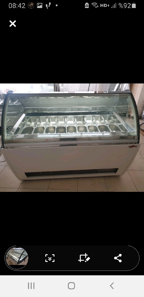 Dondurma Makineleri Satlk 18'li dondurma reyonu orion talyan