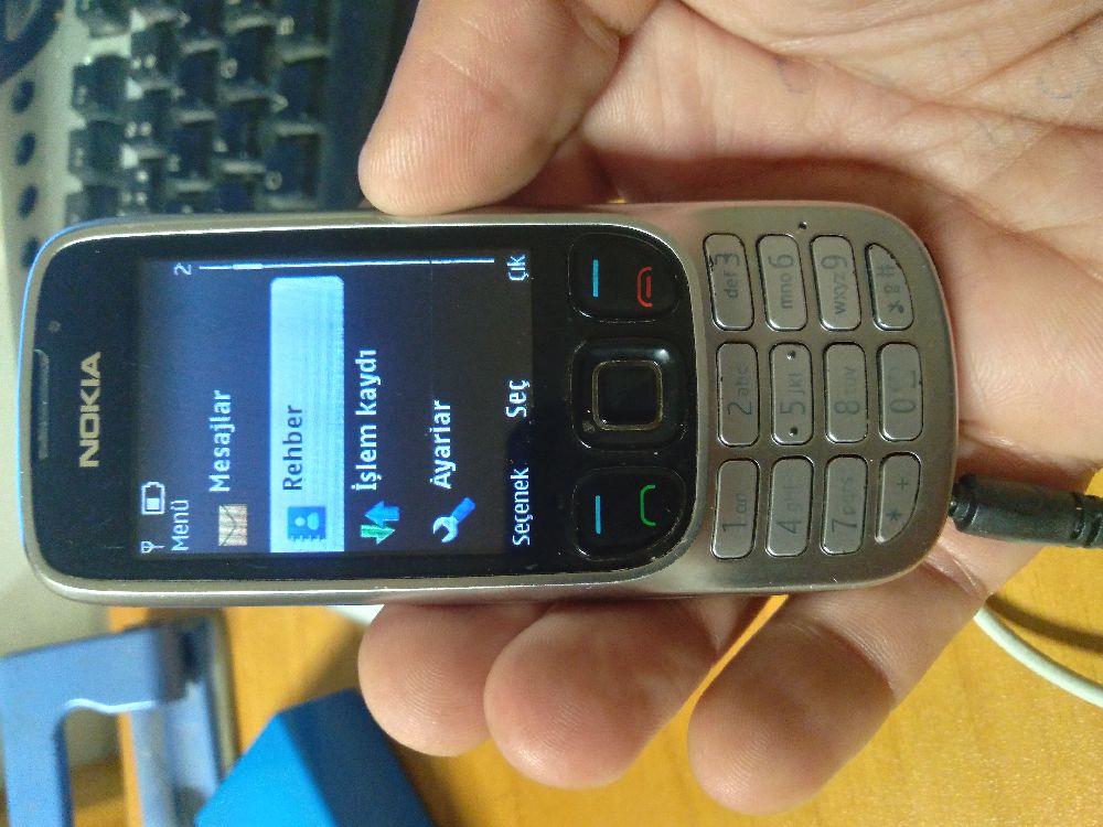 Cep Telefonu Nokia tuslu celik kasa Satlk 6303c