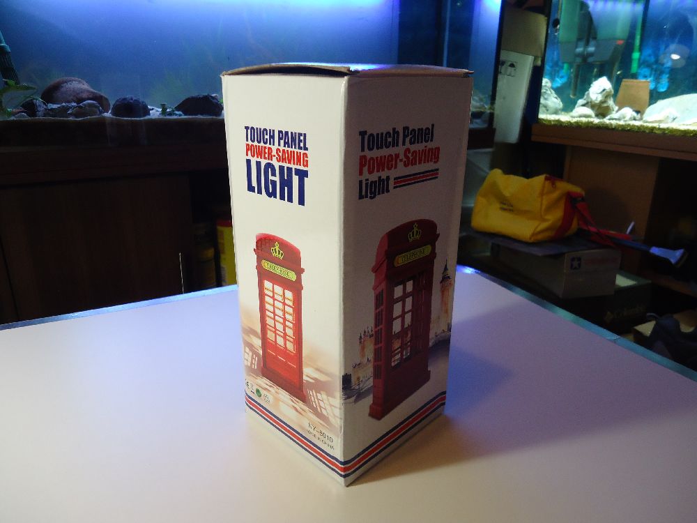 Lambalar Satlk London Telephone Box Light Sfr Kutusunda
