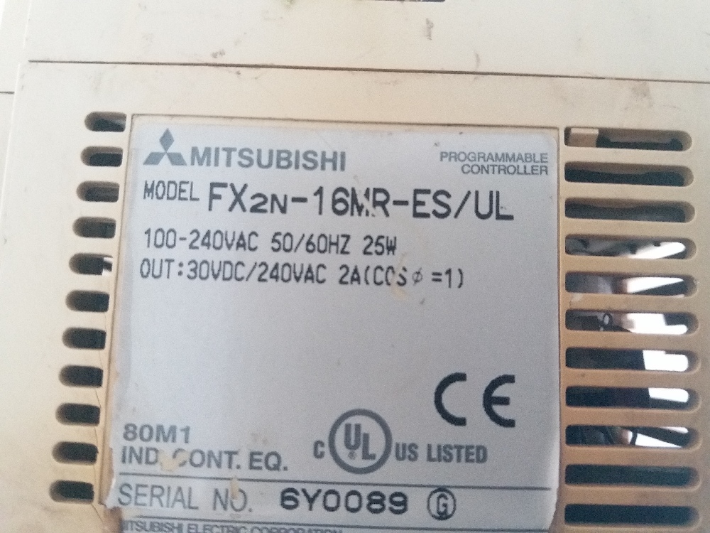 Dier Elektrik Malzemeleri PLC Satlk Mtsubsh  Fx2N-16Mr-Es/Ul
