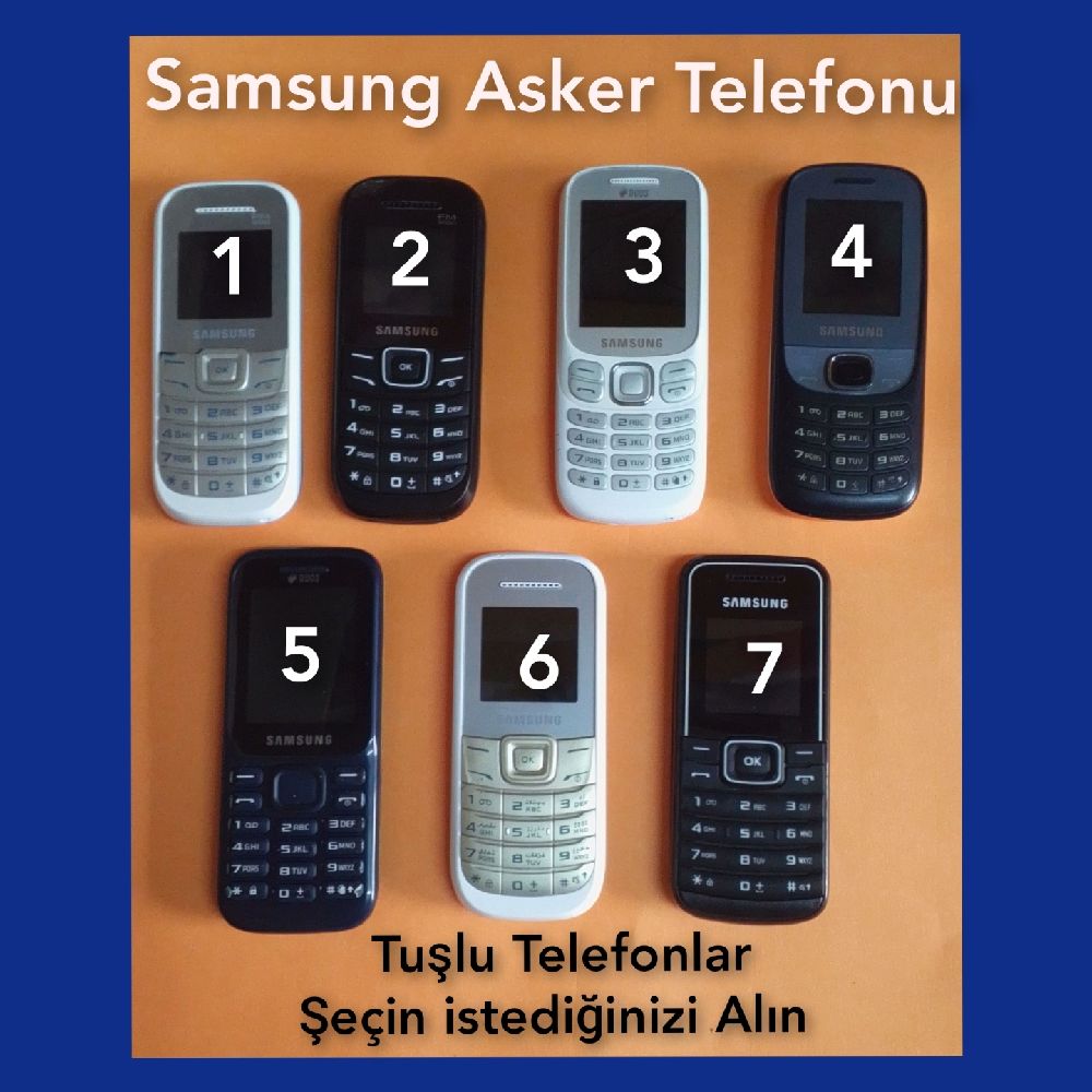 Cep Telefonu Samsung Satlk Asker Telefonu