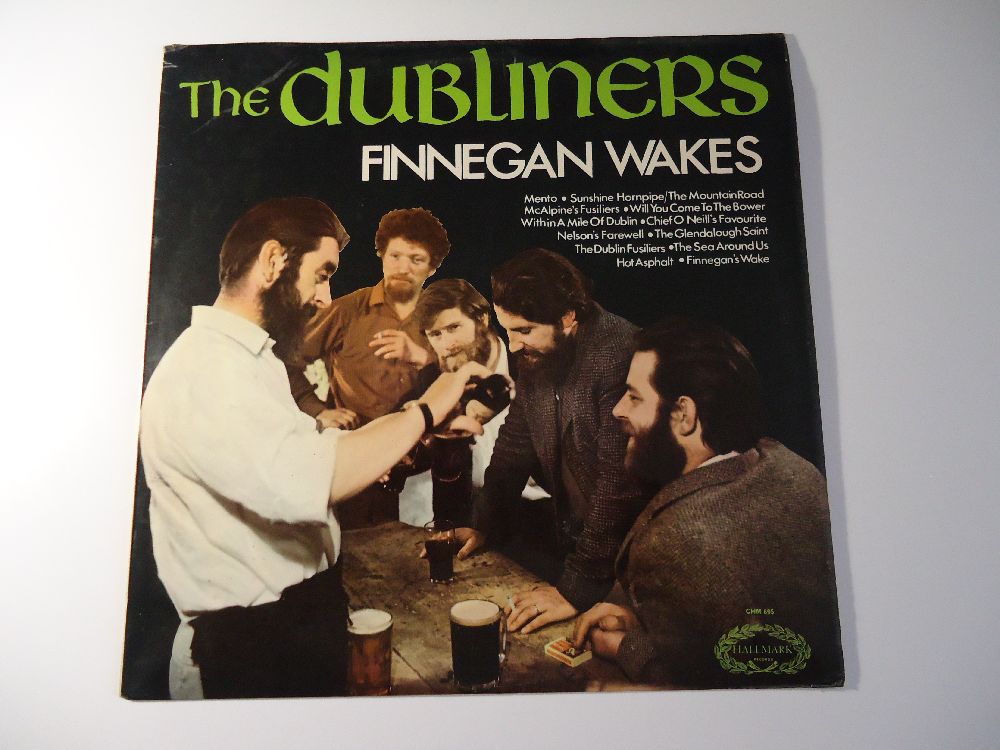 Folk Plak Satlk The Dubliners - Finnegan Wakes Lp Tertemiz