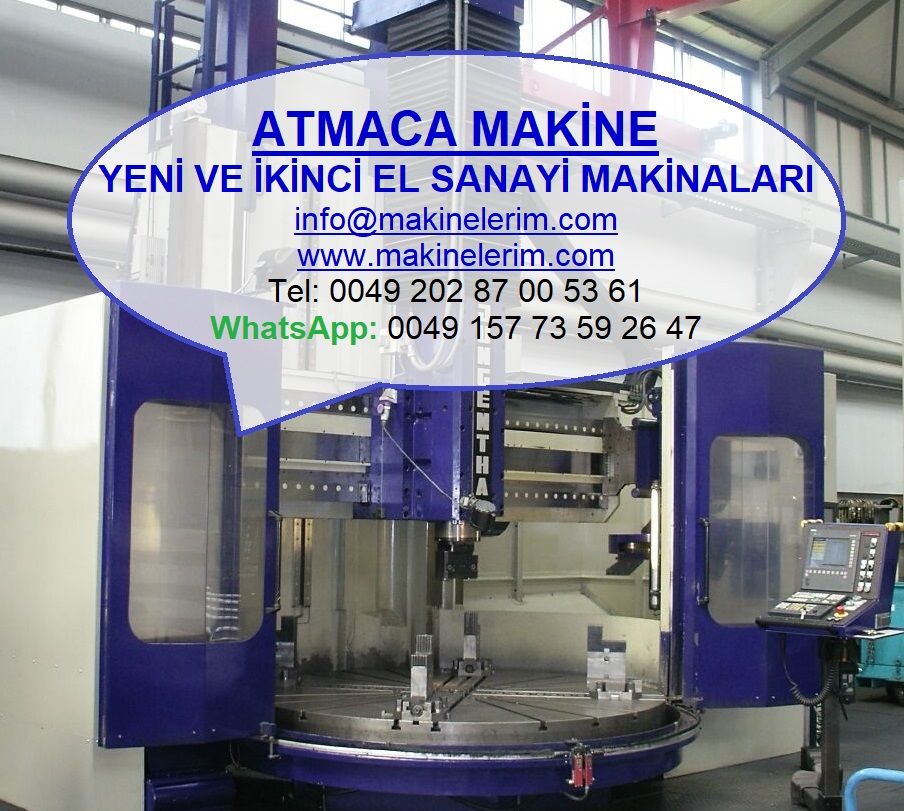 Freze (Metal) Alman Freze Tezgah Satlk Cnc 5x Eksenli niversal Bet Freze Makinesi