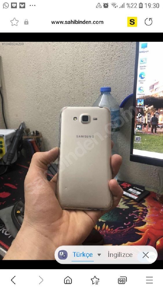 Cep Telefonu Samsung Samsung Galaxiy J7 Prime Satlk Temiz Telefon