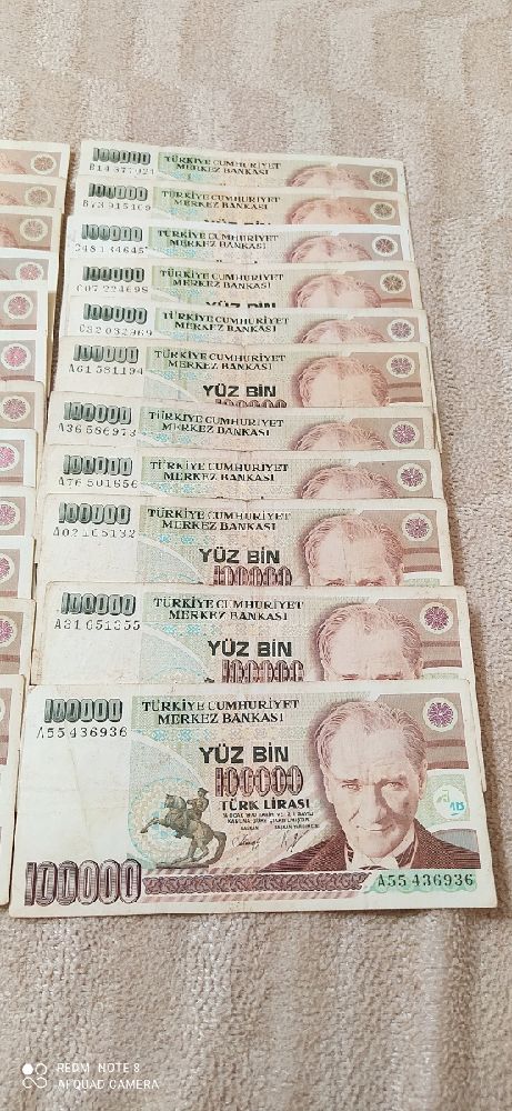 Paralar Trkiye kat para Satlk eski para