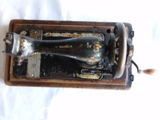 Diki Makinesi Satlk 1898 Singer Diki Makinesi Antika kollu makinas