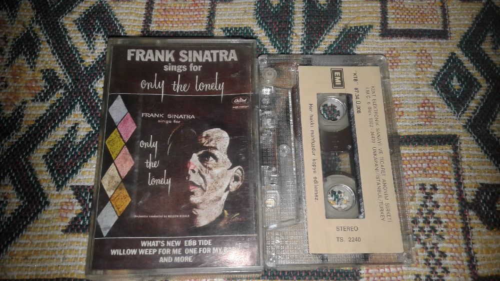Caz Kaset Satlk Frank Snatra - Sngs For Only The Lonely