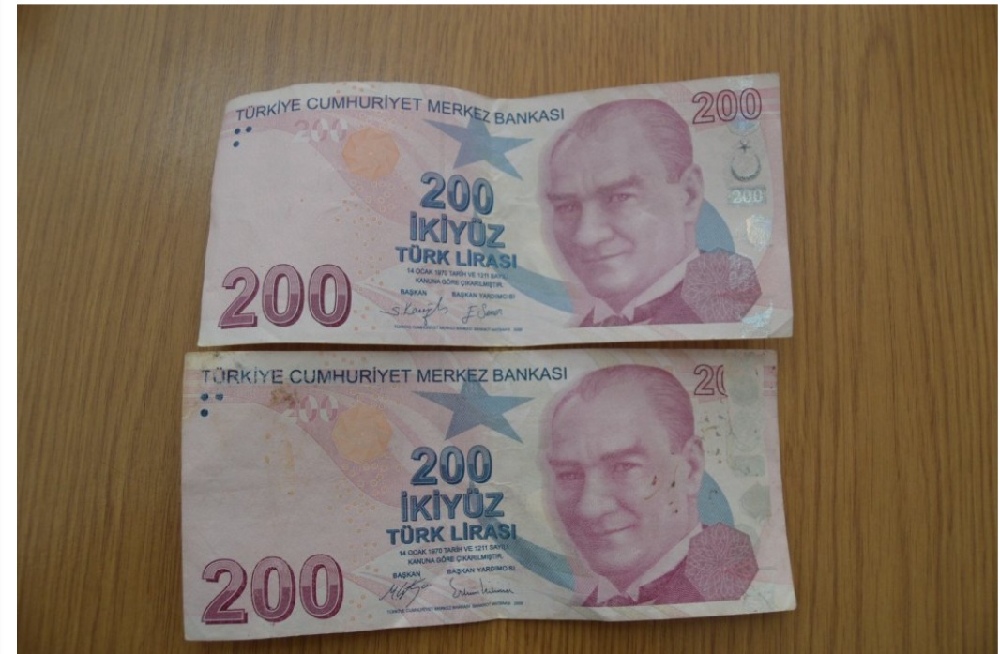 Paralar Trkiye Satlk 200 Tl basm hatal