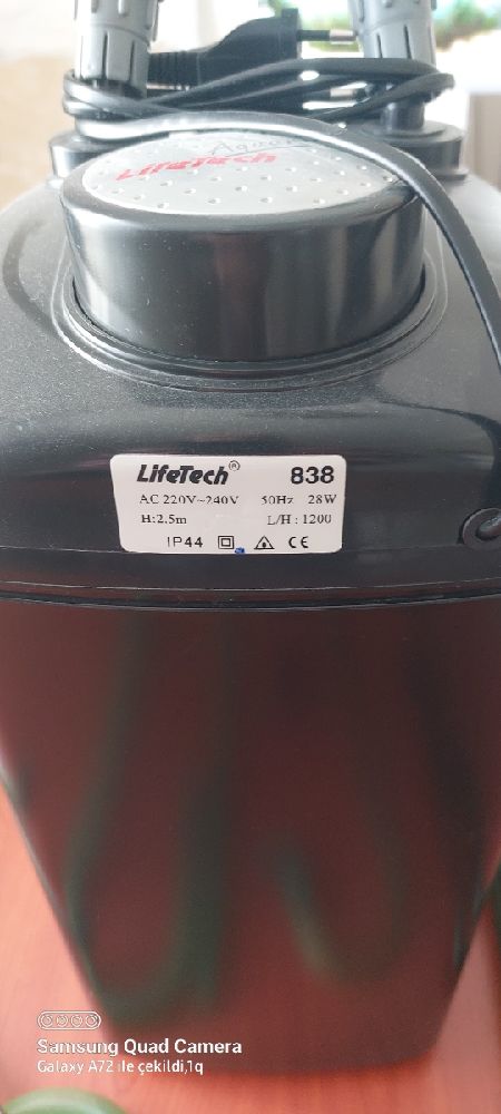 Akvaryum Malzemeleri LifeTech 838 Satlk d filitre