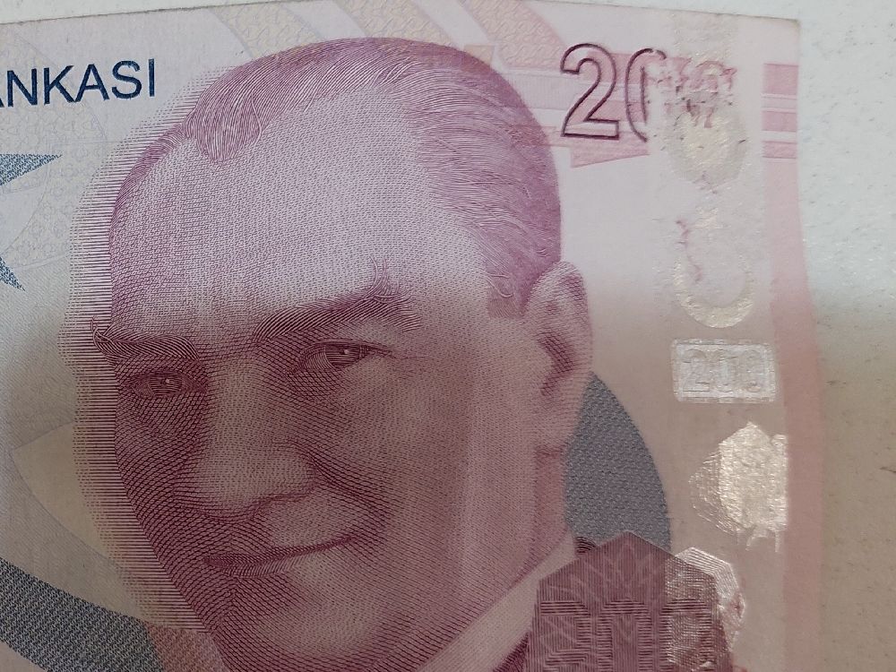 Paralar Trkiye Satlk Hatal Basm 200 Lira