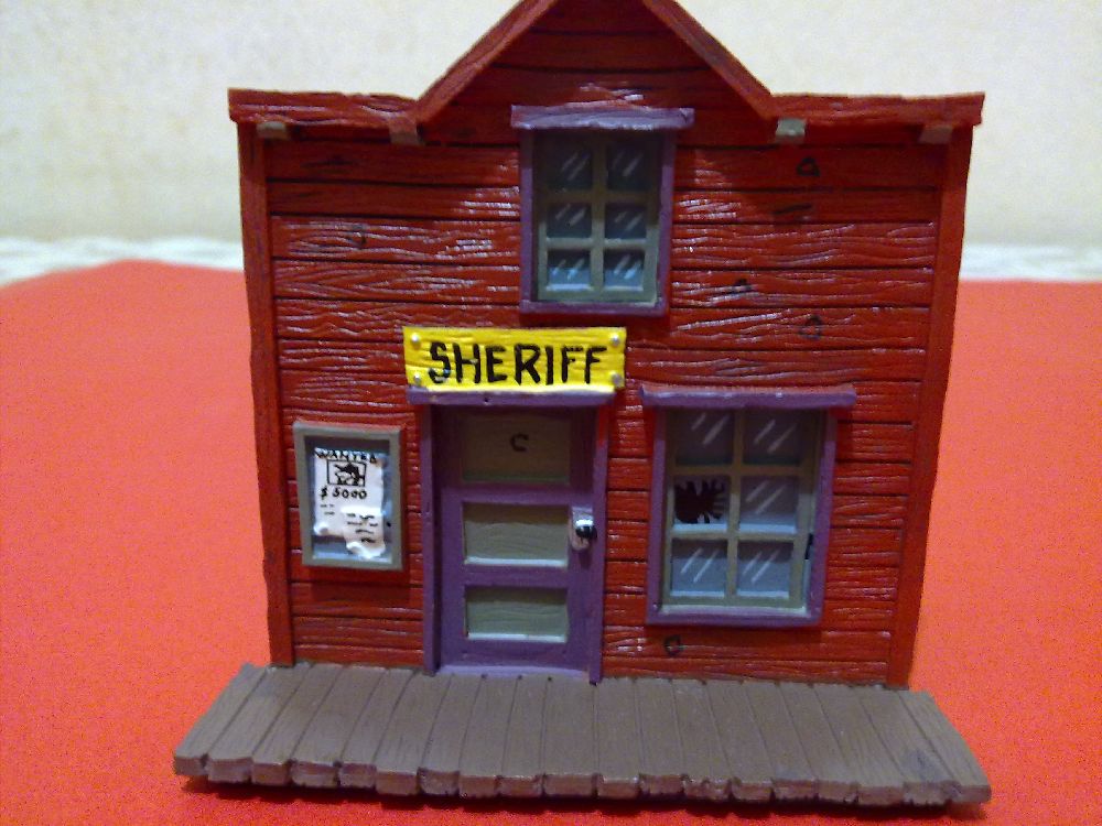 Dier Kolleksiyonlar PLASTOY Redkit Figr Vintage Redkit Sheriff Ofisi Satlk