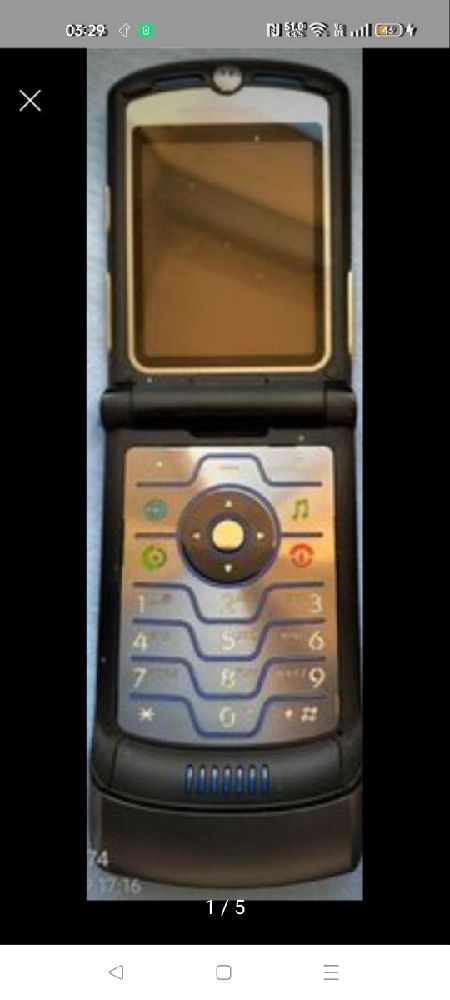 Cep Telefonu Motorola Satlk KAPALI TULU TELEFON