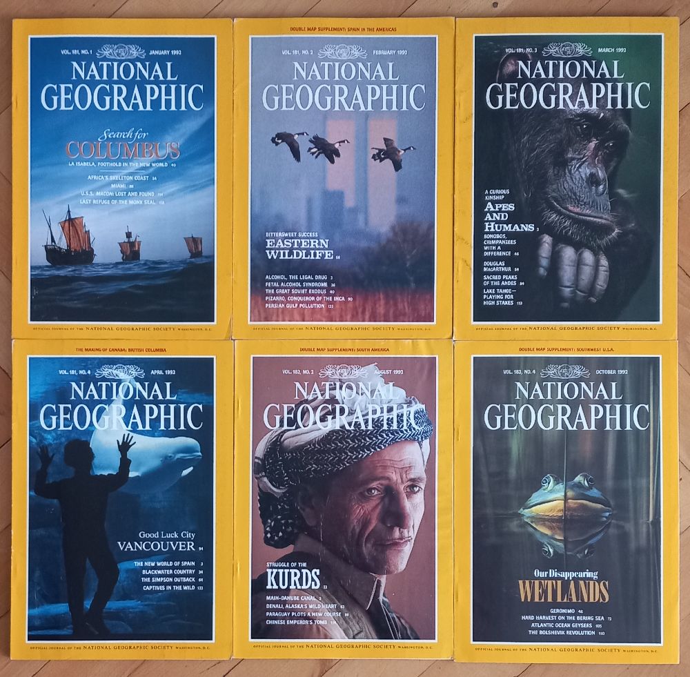Gazeteler, Dergiler National Geographic (ngilizce) Satlk National Geographic