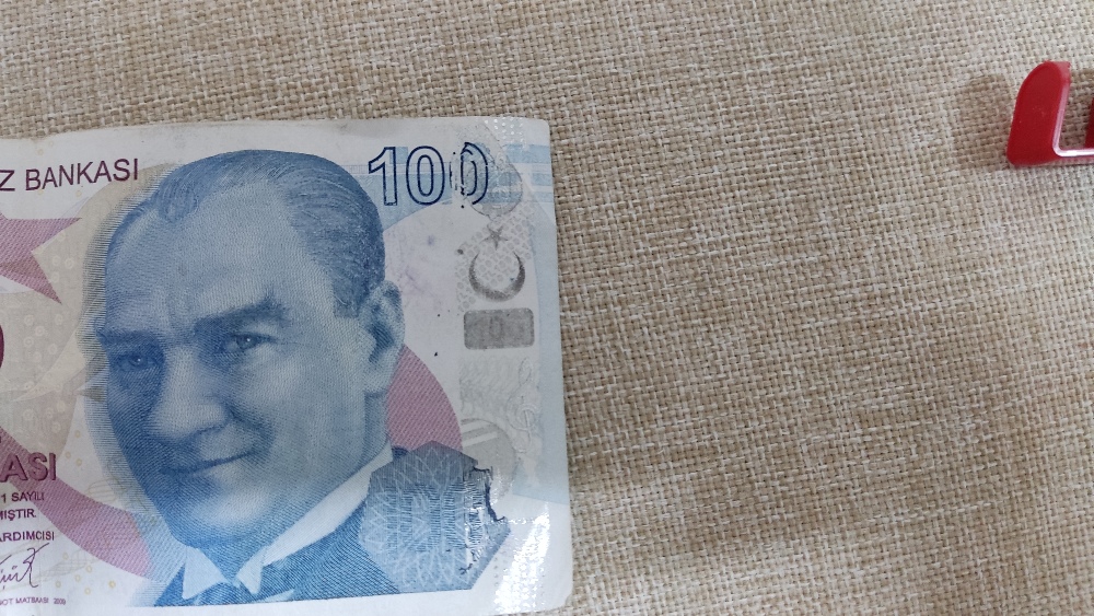 Paralar Trkiye 100 Trk Liras Satlk Hatal Basm