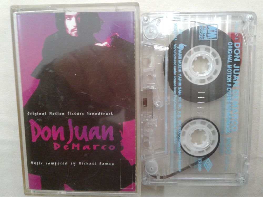 Dizi, Film Mzikleri Kaset Satlk Don Juan Demarco * Soundtrack