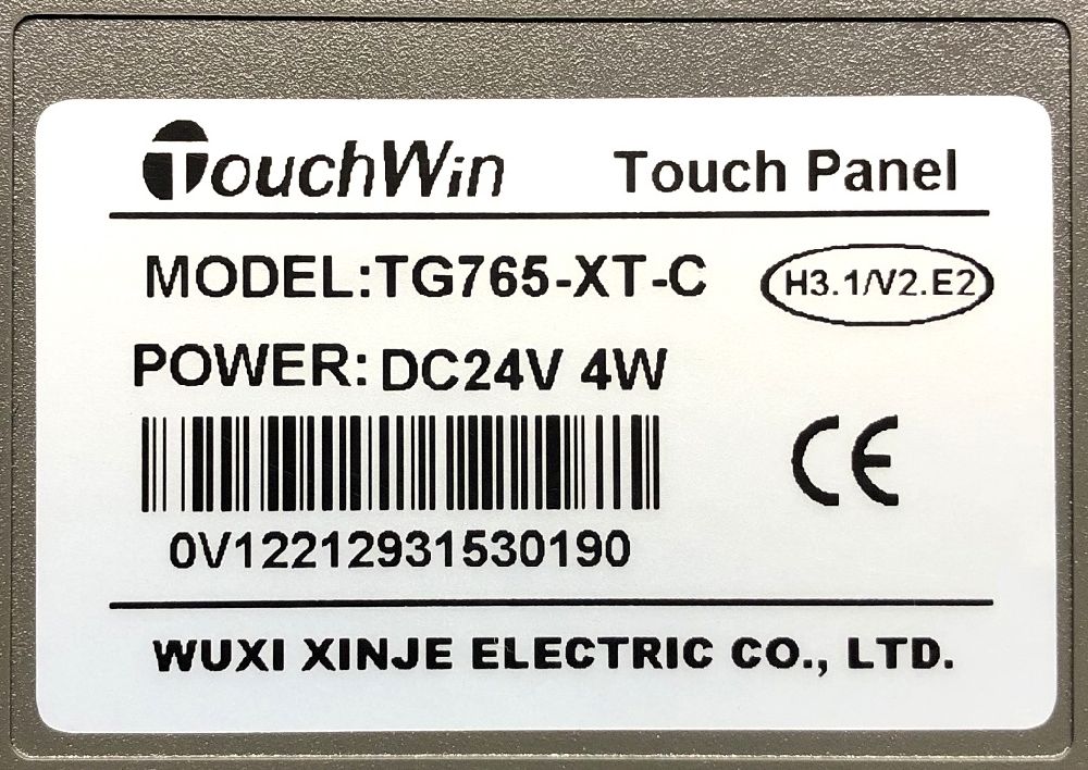 Elektronik Devreler Satlk Touchwin Tg765-Xt-C Hmi