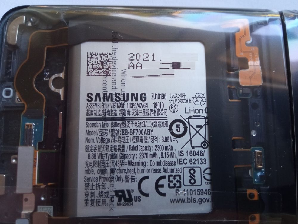 Cep Telefonu Satlk Temiz durumda Ana kartsz katlanr Samsung Z Flip