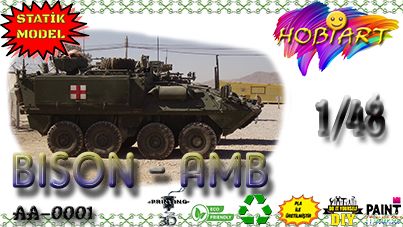 Diger Maket ve Modeller HOBART Model Askeri Ara Satlk Bson - Amb 1/48 lek