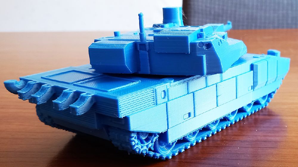 Diger Maket ve Modeller HOBART 3D Bask Satlk Amx Leclerc S2 Tank 1/48