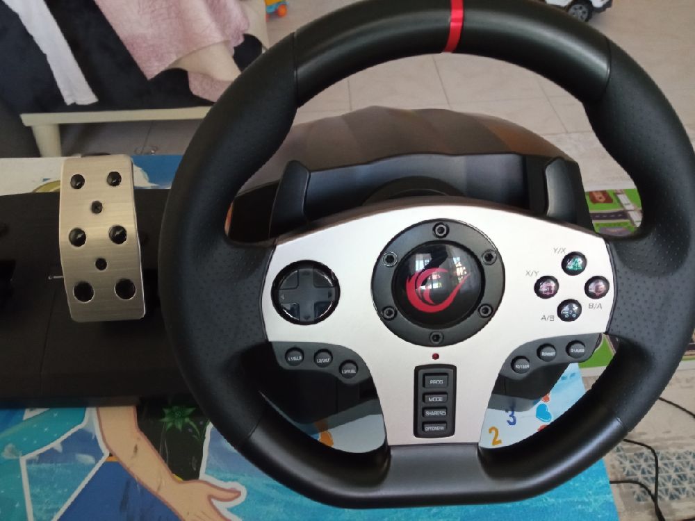 Oyun Konsollar Sega Satlk Direksiyon Seti ve Fren Pedal