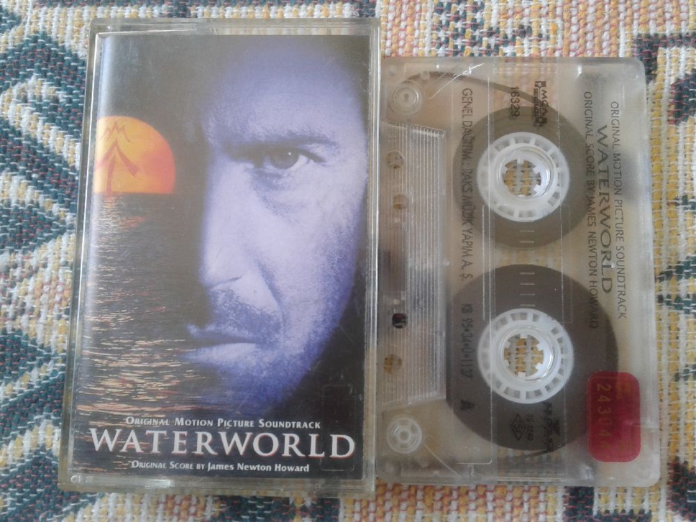 Dizi, Film Mzikleri Kaset Satlk Waterworld - Soundtrack James Newton Howard