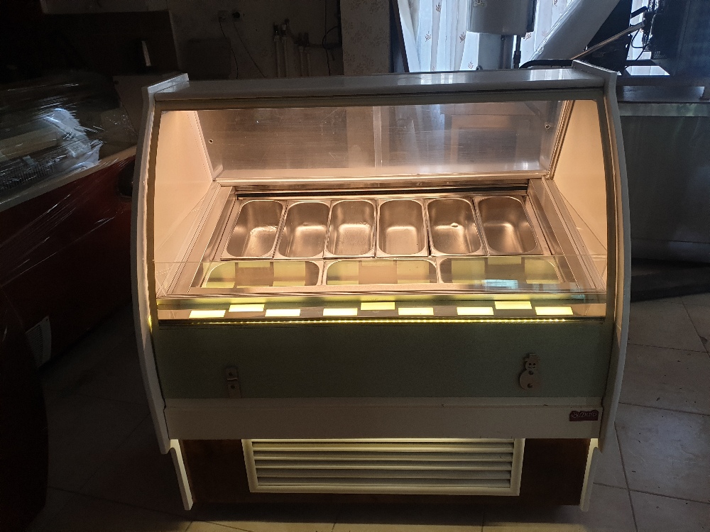 Dondurma Makineleri Satlk 9 lu dondurma reyonlar  buzkap