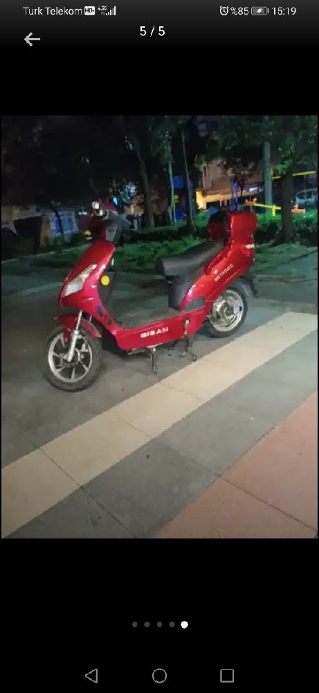 Scooter Bisan Scooter maxi scooter Satlk Elektrikli motor