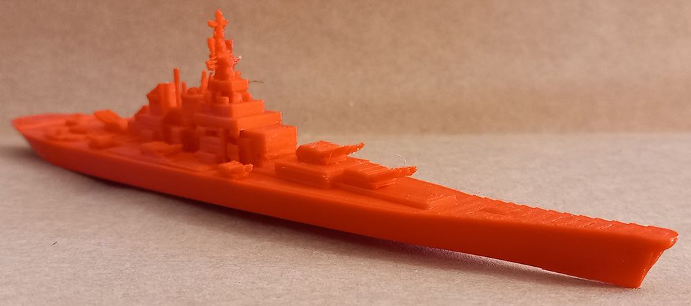 Gemi Maketleri HOBART 3D Bask Satlk Sm-0113 Battleship