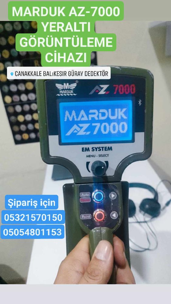 Dier Elektronik Eyalar Marduk az7000 Satlk Marduk Az-7000 Yeralt Grntleme Cihaz