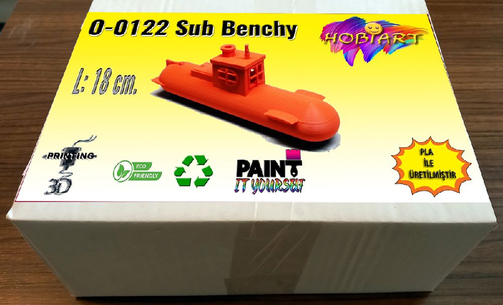 Oyunlar, Oyuncaklar HOBART 3D Bask Satlk O-0122 Sub Benchy