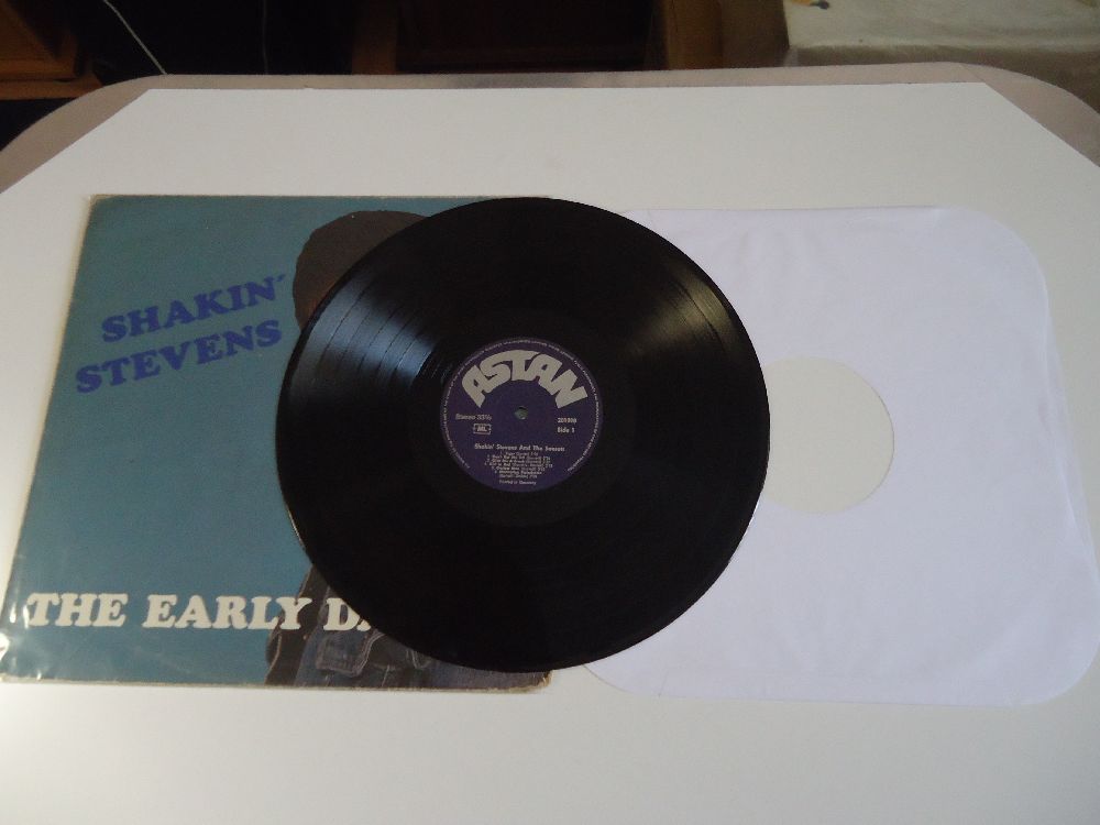 Rock Plak Satlk Shakin Stevens - The Early Days Lp Temiz