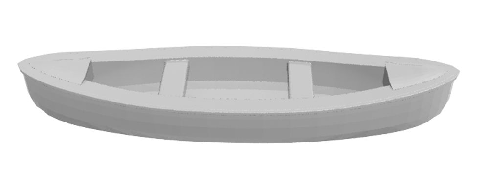 Gemi Maketleri HOBART 3D Bask Satlk Mtp-0014 60Mm Lfeboat 2Adet Model Tekne Paralar