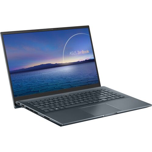Avuii Bilgisayarlar Satlk Asus 15.6 Zenbook Pro 15 Laptop (Pine Gray)