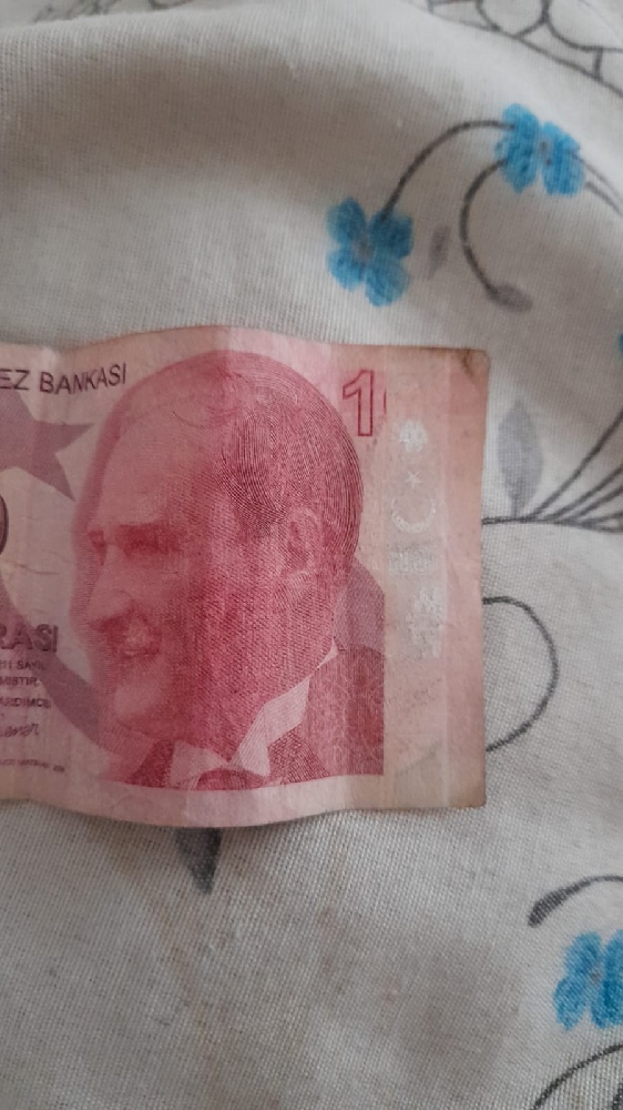 Paralar Turkiye Tl Satlk Hatal baslm 10 lira