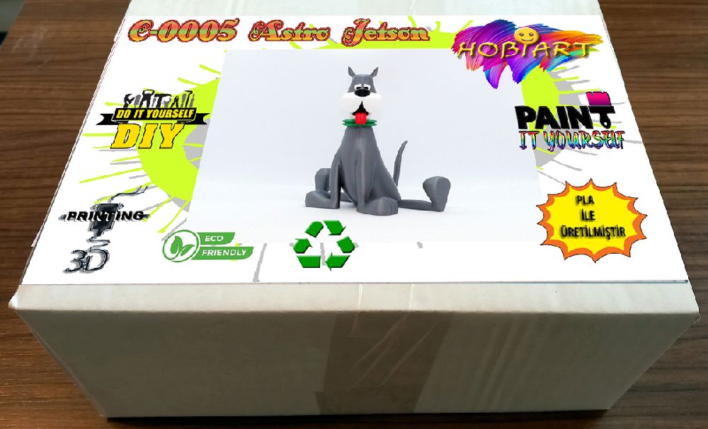 Oyunlar, Oyuncaklar HOBART 3D Bask Satlk C-0005 Astro Jetson