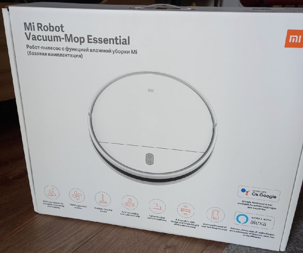 Dier Elektronik Eyalar Xiaomi Mi Robot Vacuum-Mop Essential Satlk Mi Robot sprge