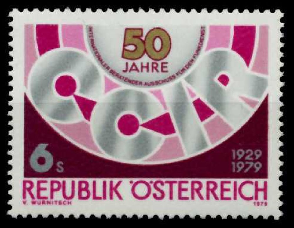 Pullar Satlk Avusturya 1979 Damgasz Uluslar Aras Radyo Danm