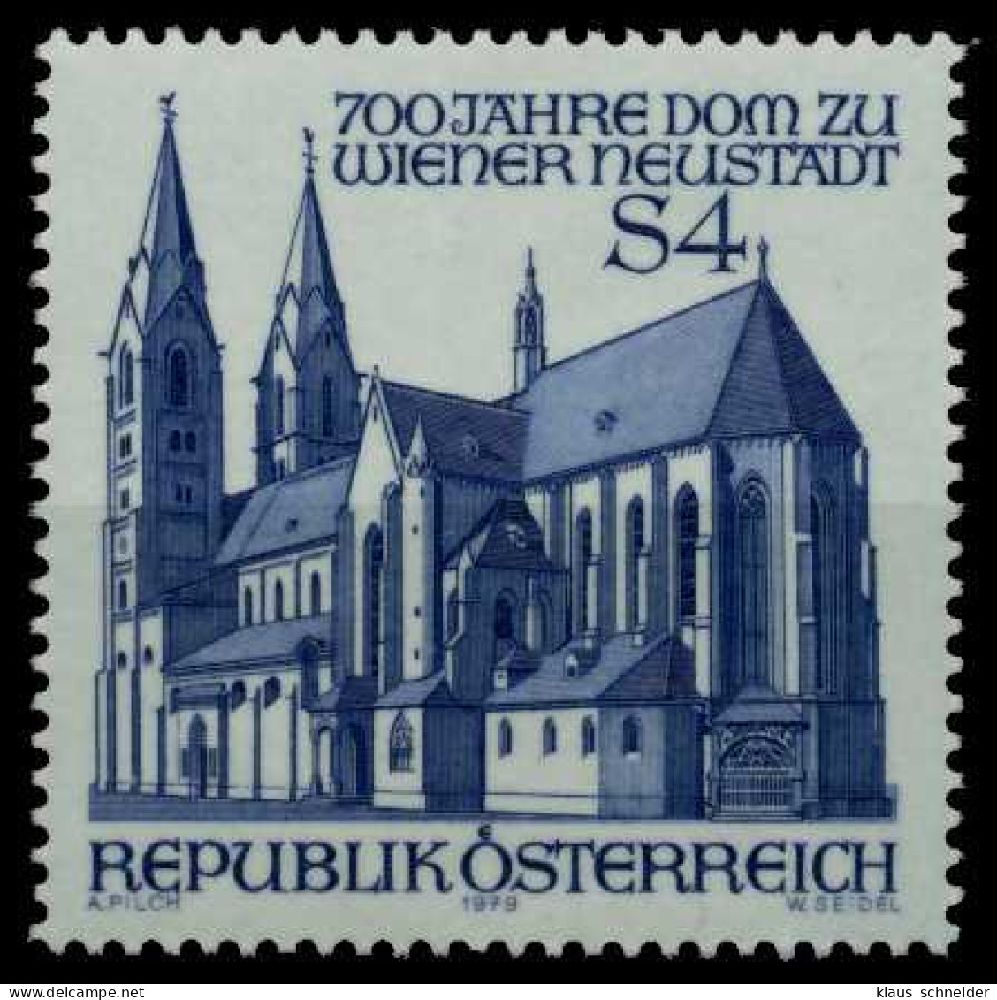 Pullar Satlk Avusturya 1979 Damgasz Viener Neustadt Katedrali