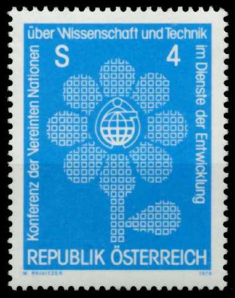 Pullar Satlk Avusturya 1979 Damgasz Birlemi Milletler Kalkn